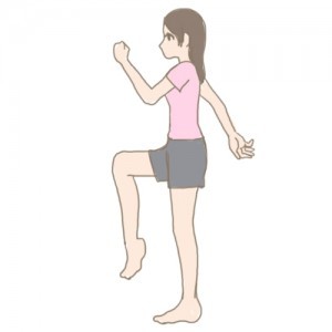 足ダイエット足踏み