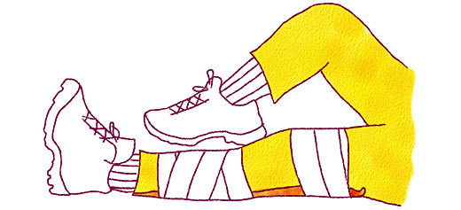 ヒザの骨折や脱臼時の固定方法